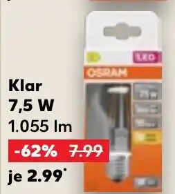 Kaufland Osram Klar 7,5 W Angebot
