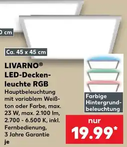 Kaufland LIVARNO® LED-Deckenleuchte RGB Angebot