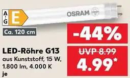 Kaufland OSRAM LED-Röhre G13 Angebot