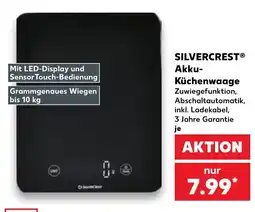 Kaufland SILVERCREST Akku-Küchenwaage Angebot