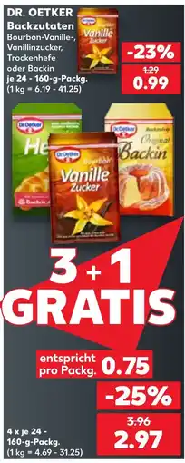 Kaufland DR. OETKER Backzutaten Angebot