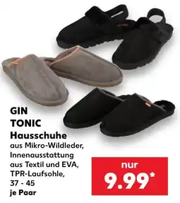 Kaufland GIN TONIC Hausschuhe Angebot