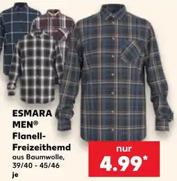 Kaufland ESMARA MEN® Flanell-Freizeithemd Angebot
