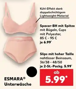 Kaufland ESMARA Unterwäsche Angebot