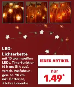 Kaufland LED-Lichterkette Angebot