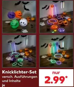 Kaufland Knicklichter-Set Angebot