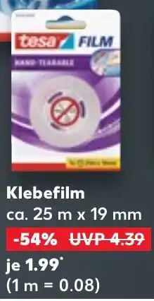 Kaufland Tesa Klebefilm Angebot