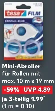 Kaufland Tesa Mini-Abroller Angebot