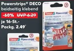 Kaufland Tesa Powerstrips DECO Angebot