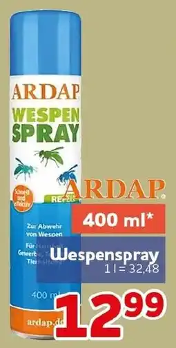 CENTERSHOP ARDAP Wespen Spray Angebot