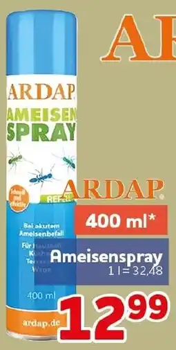 CENTERSHOP ARDAP Ameisenspray Angebot