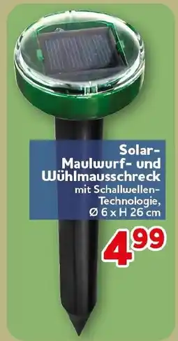 CENTERSHOP Solar-Maulwurf- und Wühlmausschreck Angebot