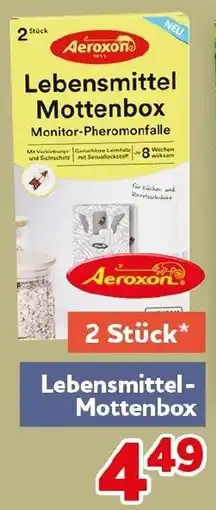 CENTERSHOP Aeroxon Lebensmittel-Mottenbox Angebot