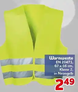 CENTERSHOP Warnweste Angebot