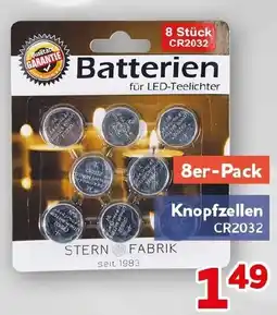 CENTERSHOP Batterien für LED-Teelichter Angebot