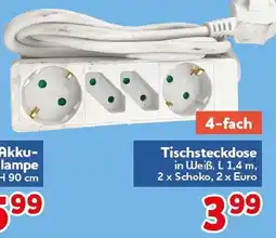 CENTERSHOP Tischsteckdose Angebot