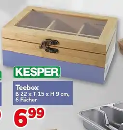 CENTERSHOP KESPER Teebox Angebot