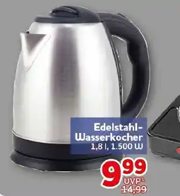 CENTERSHOP Edelstahl-Wasserkocher Angebot