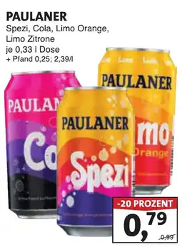 Lösch Depot PAULANER Spezi Angebot