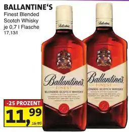 Lösch Depot Ballantine's Finest Blended Scotch Whisky Angebot
