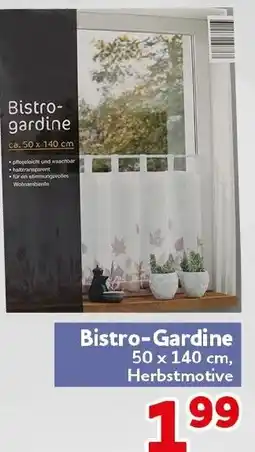 CENTERSHOP Bistro-Gardine Angebot