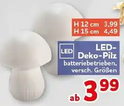 CENTERSHOP LED-Deko-Pilz Angebot