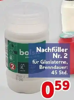 CENTERSHOP Nachfüller Nr. 2 für Glaslaterne, Brenndauer: 45 Std. Angebot