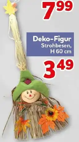 CENTERSHOP Deko-Figur Strohbesen Angebot