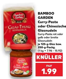 Kaufland Bamboo Garden Curry-Paste Angebot