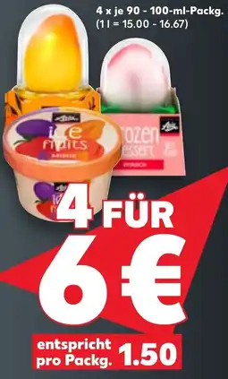 Kaufland ice fruits MINIS Angebot
