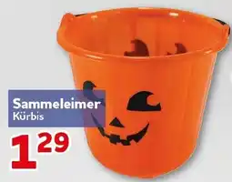 CENTERSHOP Sammeleimer Kürbis Angebot