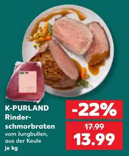 Kaufland K-PURLAND Rinder-schmorbraten Angebot