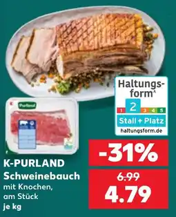Kaufland K-PURLAND Schweinebauch Angebot