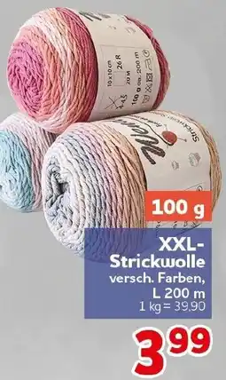CENTERSHOP XXL-Strickwolle Angebot