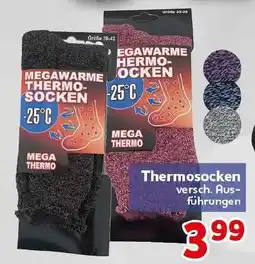 CENTERSHOP MEGAWARME THERMO-SOCKEN Angebot