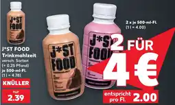 Kaufland J*ST FOOD Trinkmahlzeit Angebot