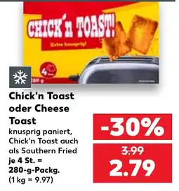 Kaufland Chick'n Toast Angebot
