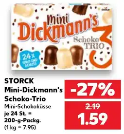 Kaufland STORCK Mini-Dickmann's Schoko-Trio Angebot