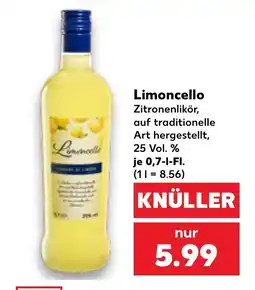 Kaufland Limoncello Zitronenlikör Angebot