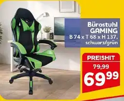CENTERSHOP Bürostuhl GAMING Angebot