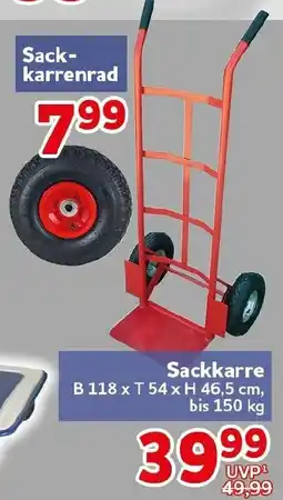 CENTERSHOP Sackkarrenrad Angebot
