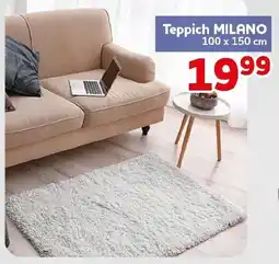 CENTERSHOP Teppich MILANO Angebot