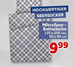 CENTERSHOP Mikrofaser-Bettwäsche Angebot