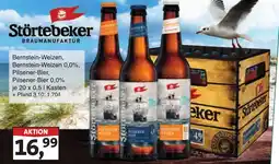 Lösch Depot Störtebeker Bernstein-Weizen, Störtebeker Pilsener-Bier Angebot