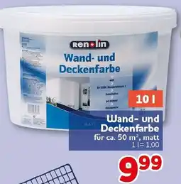 CENTERSHOP Renolin Wand- und Deckenfarbe Angebot