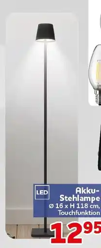 CENTERSHOP Akku-Stehlampe Angebot