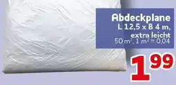 CENTERSHOP Abdeckplane Angebot