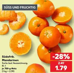 Kaufland Südafrik. Mandarinen Angebot