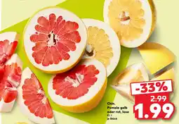 Kaufland Chin. Pomelo gelb oder rot Angebot
