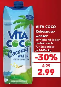 Kaufland VITA COCO Kokosnusswasser Angebot